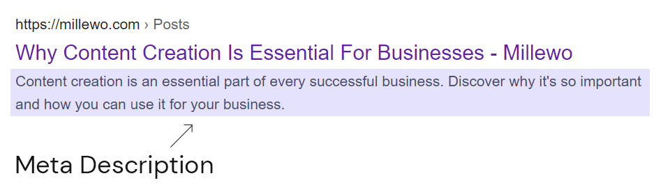 SEO Meta Description For Blog Posts